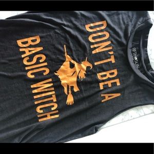 Halloween themed muscle tank